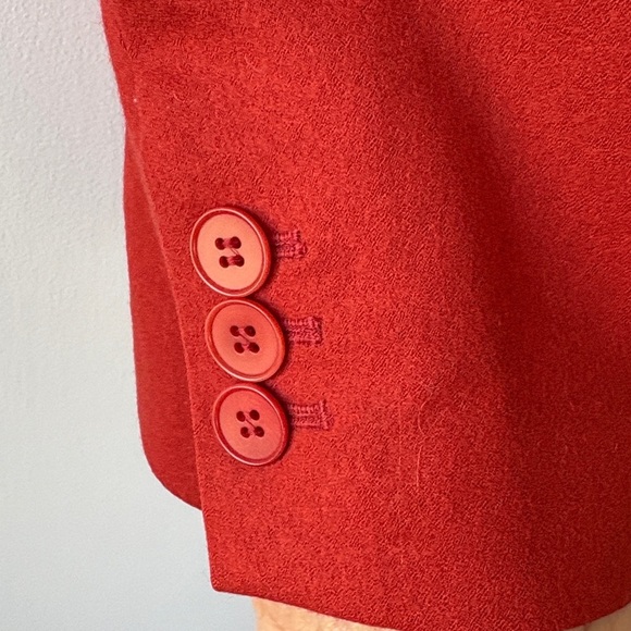 Talbots Wool Classic Two Button Blazer 16P - Picture 5 of 9